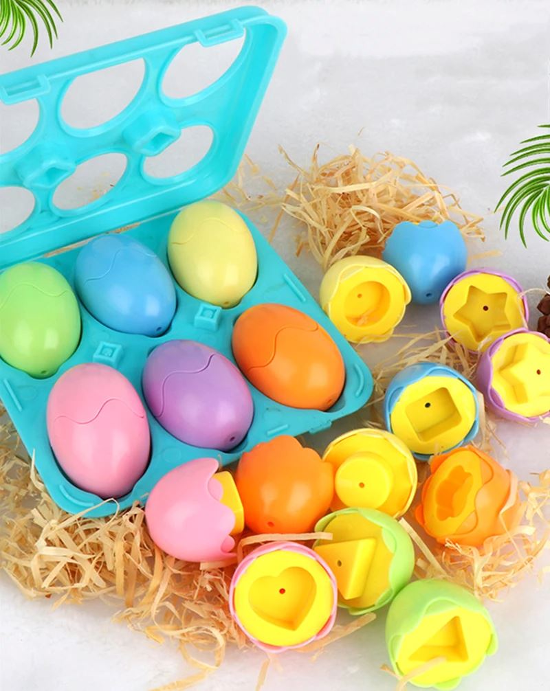 Jeu d'eveil bebe - SmartEggs™- Oeuf Coloré